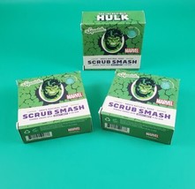 3 Dr Squatch HULK Scrub Smash Limited Edition 5 Oz Natural Soap Bar Lot Marvel - £15.55 GBP