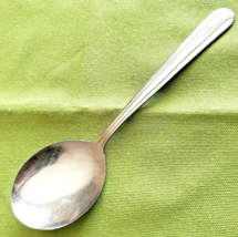Royal Stainless Chicago Pattern Cream Soup Spoon China 6" - $5.93