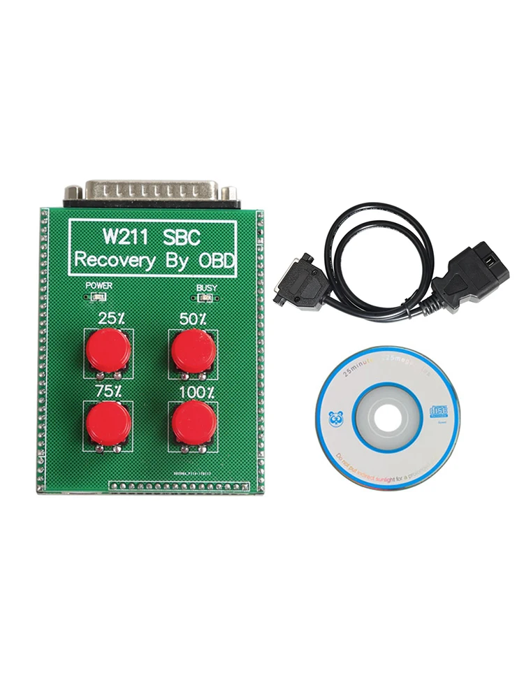Newest OBD SBC Reset Tool for Benz W211 R230 Repair Code C249F Recovery by OBD I - £94.12 GBP