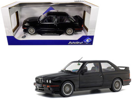 1990 BMW E30 Sport Evo Black 1/18 Diecast Model Car by Solido - £73.86 GBP