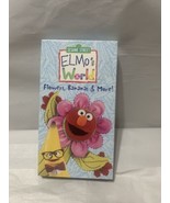 Elmo&#39;s World : Flowers, Bananas &amp; More VHS 2000 - £6.71 GBP
