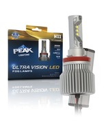 PEAK H8/H11/H16 2-Pack Ultravision 6000K LED Fog Light Lamp Capsules - $2,802.62 MXN