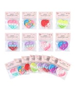 32Pcs Heart Shape Pop Fidget Toy with Card for Kids, School Classroom Ex... - $33.25 CAD