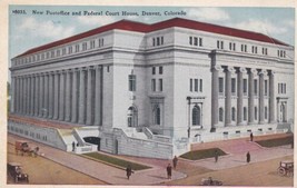 Post Office Federal Court House Denver Colorado CO Postcard B26 - £2.33 GBP