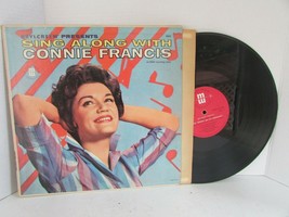 Sing Along With Connie Francis &amp; Jordanaires Brylcreem 8002 Record Album - £4.41 GBP