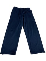 Nike Sweatpants Mens L Therma-Fit KO Knockout Drawstring Black 379431-01... - $23.28
