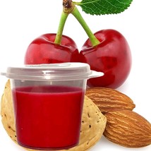 Cherry Almond Vanilla Soy Wax Candle Melts Shot Pots, Vegan, Hand Poured - £12.55 GBP+