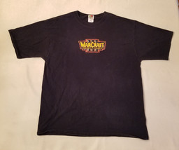 Vintage World of Warcraft 3 lll T Shirt 2002 WOW Reign of Chaos Size XL - £38.32 GBP