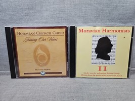 Lot de 2 CD de musique morave : Moravian Church Choir, Moravian Harmonies II - £18.55 GBP