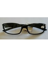 Plastic Framed ~ Reading Eye Glasses ~ Black Frames ~ +3.00 Strength ~ K50 - £11.78 GBP