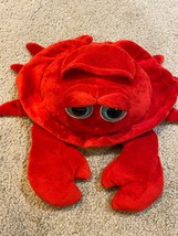 Petting Zoo Sad Eyes Crab 12&quot; Plush Soft Toy Stuffed Animal - £13.41 GBP