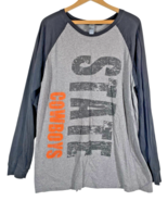 OSU T Shirt Size XL Mens Baseball Sleeve Oklahoma State Collegiate Game Day - $746.84 MXN
