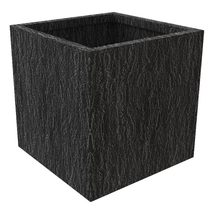 LeisureMod Verdura Mid-Century Modern Fiberstone and Clay Planter - Weat... - $5,405.46 MXN