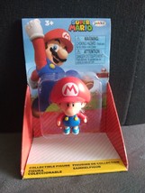 New! Baby Mario World of Nintendo Figure Jakks Pacific Free Shipping - £11.68 GBP