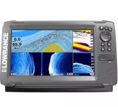 Lowrence HOOK2 9 Fishfinder Chartplotter TripleShot Transducer &amp; CMAP US Inland - £399.30 GBP