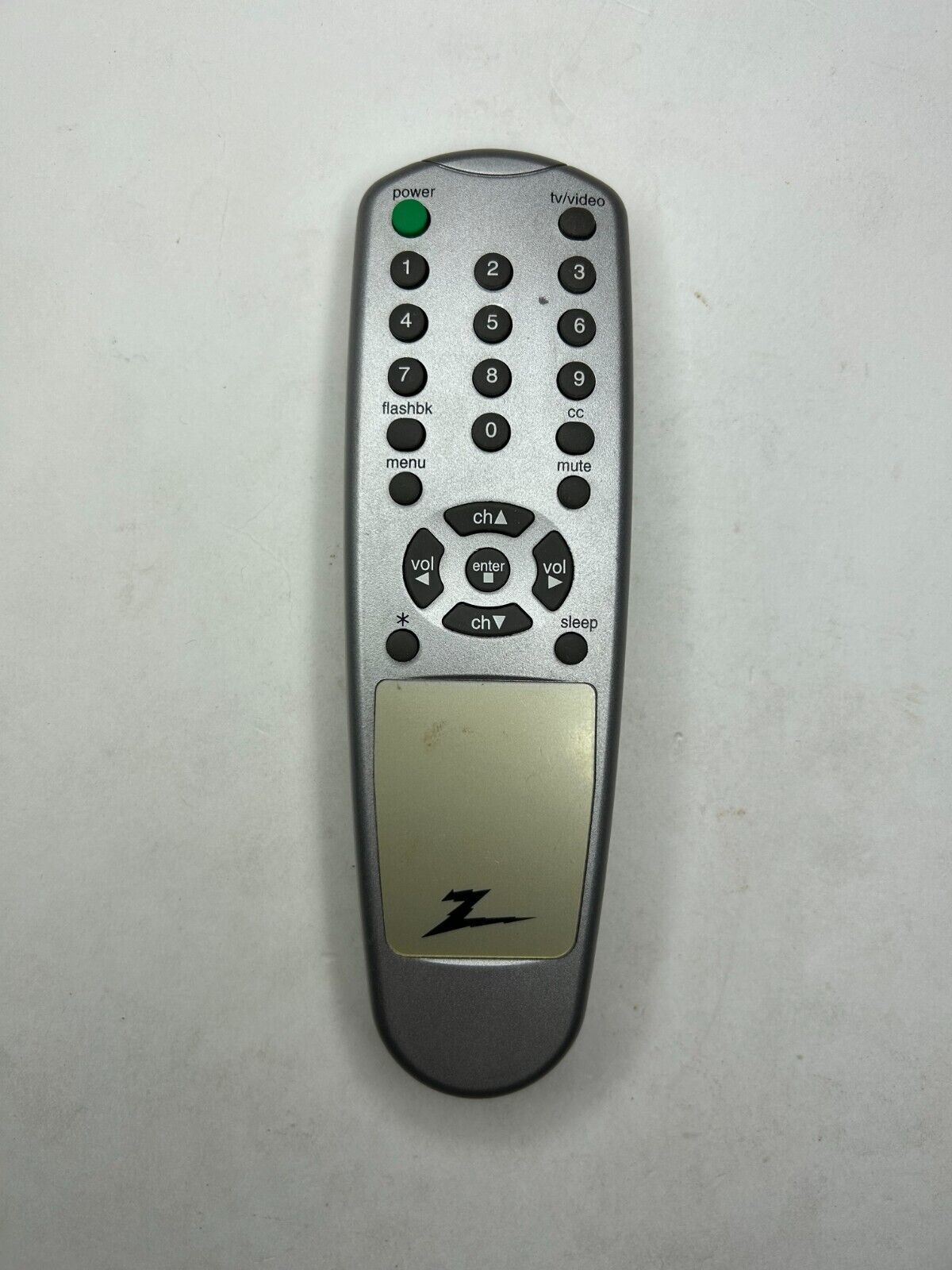 Zenith SC3151 LCD TV Remote Control, Silver for LN15A10 ZLD15A ZLD20A1 +more  			