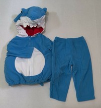 Carter&#39;s Halloween Shark Costume Size 3/6 6/9 12 18 or 24 Months 2 Piece Set - £20.85 GBP+