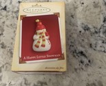 Hallmark Keepsake Ornament 2005 A Happy Little Snowman Christmas  - $8.90