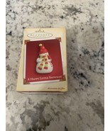 Hallmark Keepsake Ornament 2005 A Happy Little Snowman Christmas - $8.90