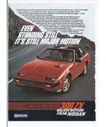 1984 Nissan 300 ZX Print Ad Automobile Car 8.5&quot; x 11&quot; - €17,23 EUR