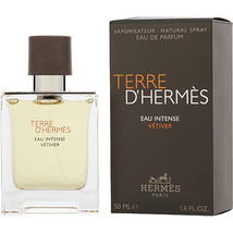 Terre D&#39;hermes Eau Intense Vetiver By Hermes Eau De Parfum Spray 1.6 Oz - £92.03 GBP