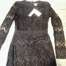 Love X Design Dress Lace long Sleeve In Jet Black, Small. NWT. 5 - $44.55