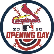 ST. LOUIS CARDINALS 2020 OPENING DAY DECAL LIMITED EDITION  - $10.00