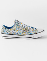 Converse Unisex Chuck Taylor All Star A00469F OX Low Top Shoes White/Yellow/Blue - £610.38 GBP