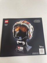 Lego Star Wars 75327 Instruction Manual Book Luke Skywalker Helmet - £8.92 GBP