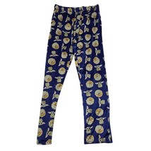 Star Wars Baby Yoda Grogu Print Lounge Pants Soft Pajama Bottoms Blue Si... - $14.95