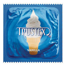 Trustex Flavored Condom-Vanilla (Bulk). - $18.99 MXN
