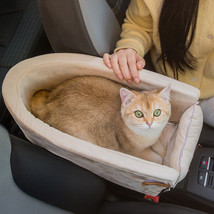 Car Safety Cat Dog Bed Travel Central Control Pet Seat Transport Dog Carrier - £36.06 GBP