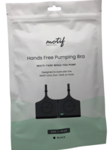 Motif Hands Free Pumping Bra NEW Large - Plus XL 1X Black - £29.31 GBP