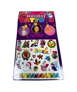 Vintage Lisa Frank Christmas Holiday Tattoos Kitten In Stocking Puppies ... - £25.73 GBP