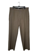 Banana Republic Men&#39;s Dress Pants Lined Flat Front Wool Straight Leg Mid... - $29.69