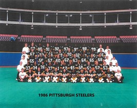 1986 PITTSBURGH STEELERS 8X10 TEAM PHOTO FOOTBALL PICTURE NFL - £3.94 GBP