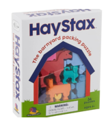 Brainwright Hay STAX - The Barnyard Packing Puzzle Multicolor, 5&quot; - £12.51 GBP