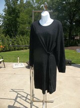 Nwt Talbots Black Fleck Sweater Dress Xl $119 - £28.70 GBP