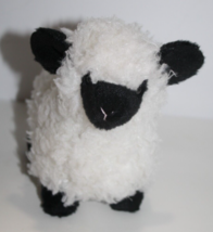 Tobias White Wooly Plush Lamb Sheep Soft Toy Stuffed Animal Small 8&quot; Black Feet - £8.42 GBP