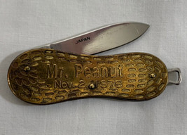 Vintage Carter Mr Peanut 1976 Presidential Campaign Pocket Knife Taylor Cutlery - £40.59 GBP