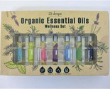 21 Drops ~ Essential Oil ~ Therapy ~ Organic Essential Oils ~ Wellness Set - £17.99 GBP
