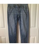 Eddie Bauer Women&#39;s Straight Jeans Size 4 Blue Denim Mid Rise - €17,11 EUR