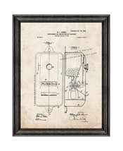 Gumball Machine Patent Print Old Look with Black Wood Frame - £19.60 GBP+