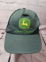 John Deere Hat Cap Snapback Adjustable Print Logo Spellout Toppers 2707 Vintage - £13.23 GBP