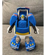 PLAYSKOOL HEROES TRANSFORMERS RESCUE BOTS CHASE THE POLICE BOT - £11.62 GBP