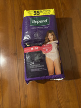 Depend Night Defense Adult  Bladder Leak Underwear 24-pack - Medium open... - $372.61 MXN