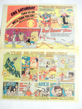 1978 Ad CBS Saturday Morning Cartoons Ark II, Popeye, Bugs Bunny - £6.48 GBP