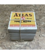 Wholesale Lot 1000 Vintage Tonic Mixer Soda Labels Atlas Bottling Co Det... - €38,71 EUR