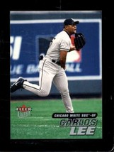 2001 Fleer Ultra #14 Carlos Lee Nmmt White Sox - £1.91 GBP