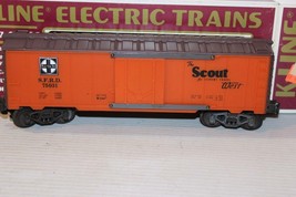 K-LINE TRAINS - 75031 SANTA FE REEFER #1- THE SCOUT - 0/027- NEW  - SH - £14.29 GBP